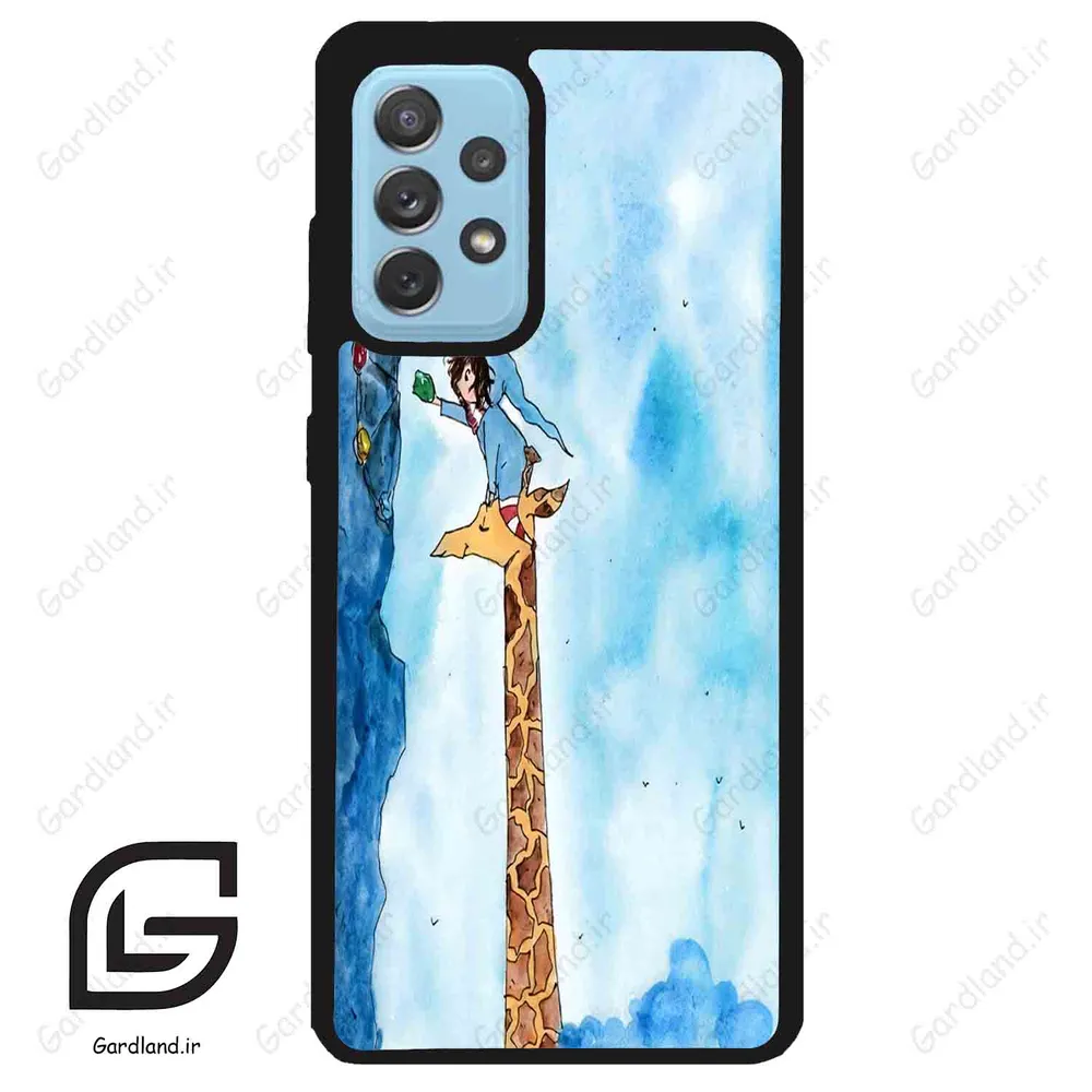 قاب گوشی سامسونگ ای 52 (Galaxy A52 ) طرح زرافه کد 2456