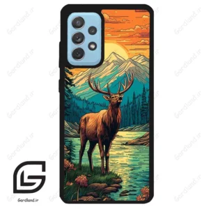 قاب گوشی سامسونگ ای 52 (Galaxy A52 ) طرح گوزن کد 2471