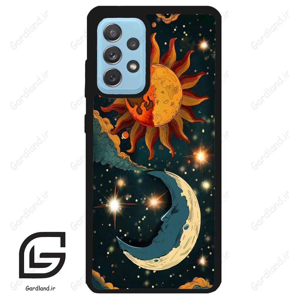 قاب گوشی سامسونگ ای 52 (Galaxy A52 ) طرح ماه کد 2474