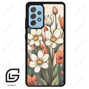قاب گوشی سامسونگ ای 52 (Galaxy A52 ) طرح گل کد 2475