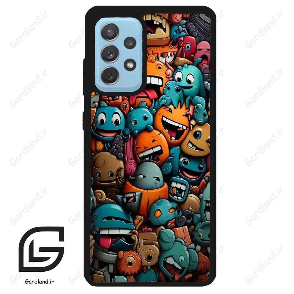 قاب گوشی سامسونگ ای 52 (Galaxy A52 ) طرح استیکر کد 2478