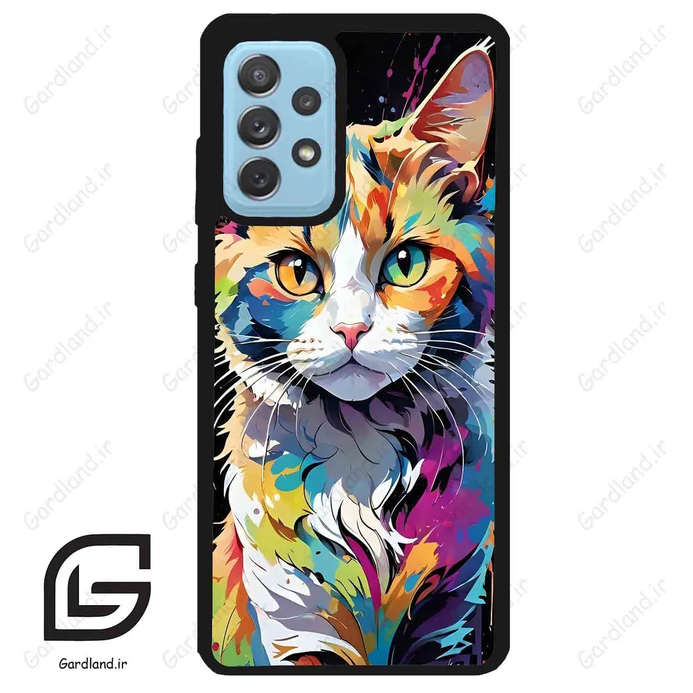 قاب گوشی سامسونگ ای 52 (Galaxy A52 ) طرح گربه کد 2483