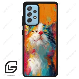 قاب گوشی سامسونگ ای 52 (Galaxy A52 ) طرح گربه کد 2489