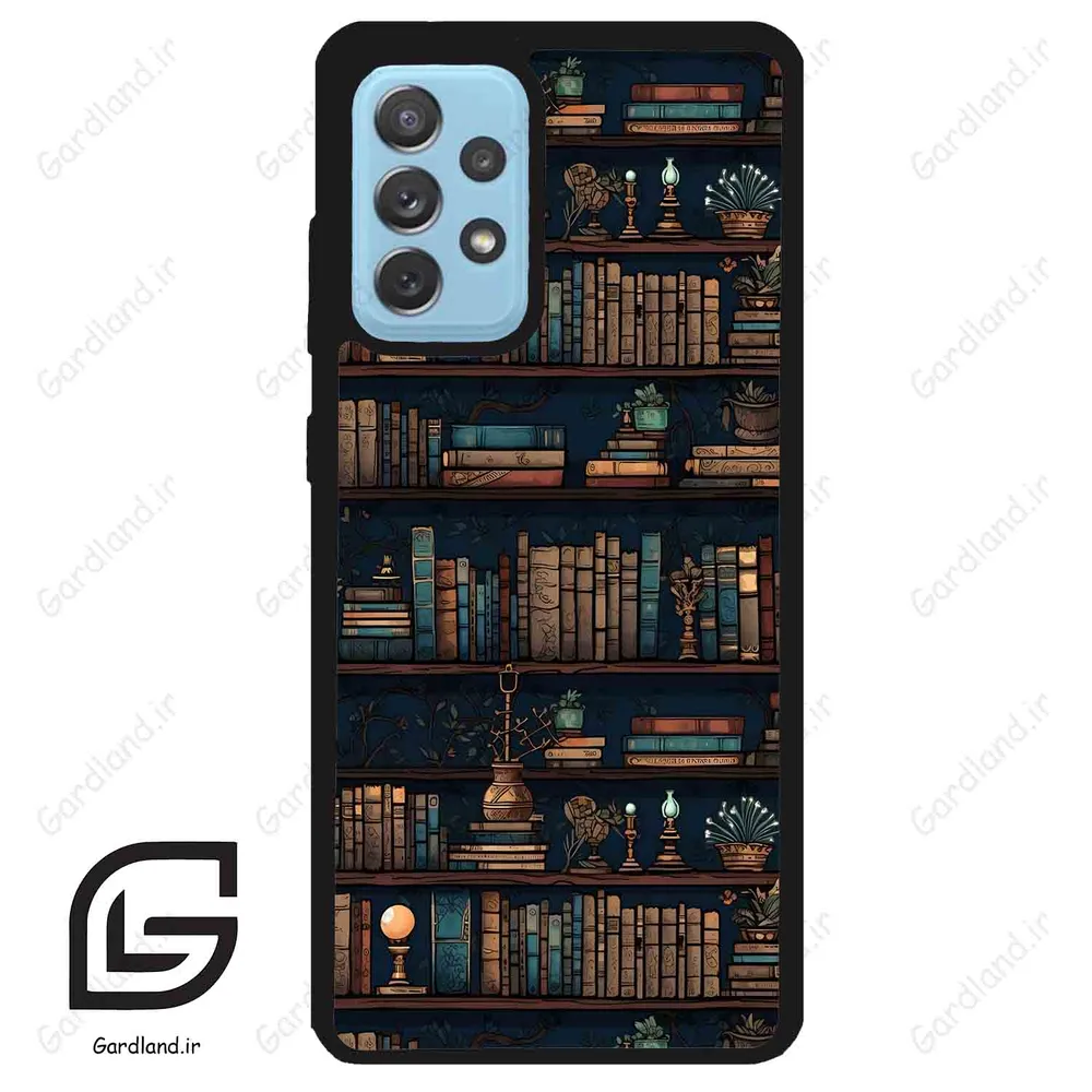 قاب گوشی سامسونگ ای 52 (Galaxy A52 ) طرح کتابخانه کد 2536