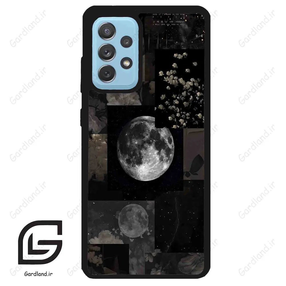 قاب گوشی سامسونگ ای 52 (Galaxy A52 ) طرح ماه کد 2545
