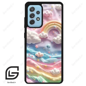 قاب گوشی سامسونگ ای 52 (Galaxy A52 ) طرح رنگارنگ کد 2656