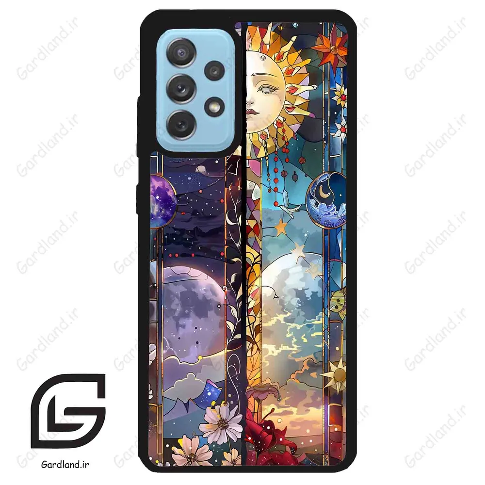 قاب گوشی سامسونگ ای 52 (Galaxy A52 ) طرح ماه کد 2695