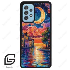 قاب گوشی سامسونگ ای 52 (Galaxy A52 ) طرح ماه کد 2699
