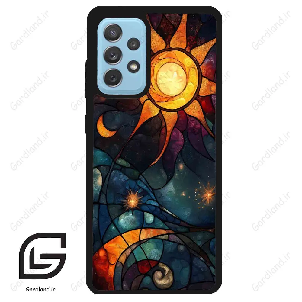 قاب گوشی سامسونگ ای 52 (Galaxy A52 ) طرح خورشید کد 2707