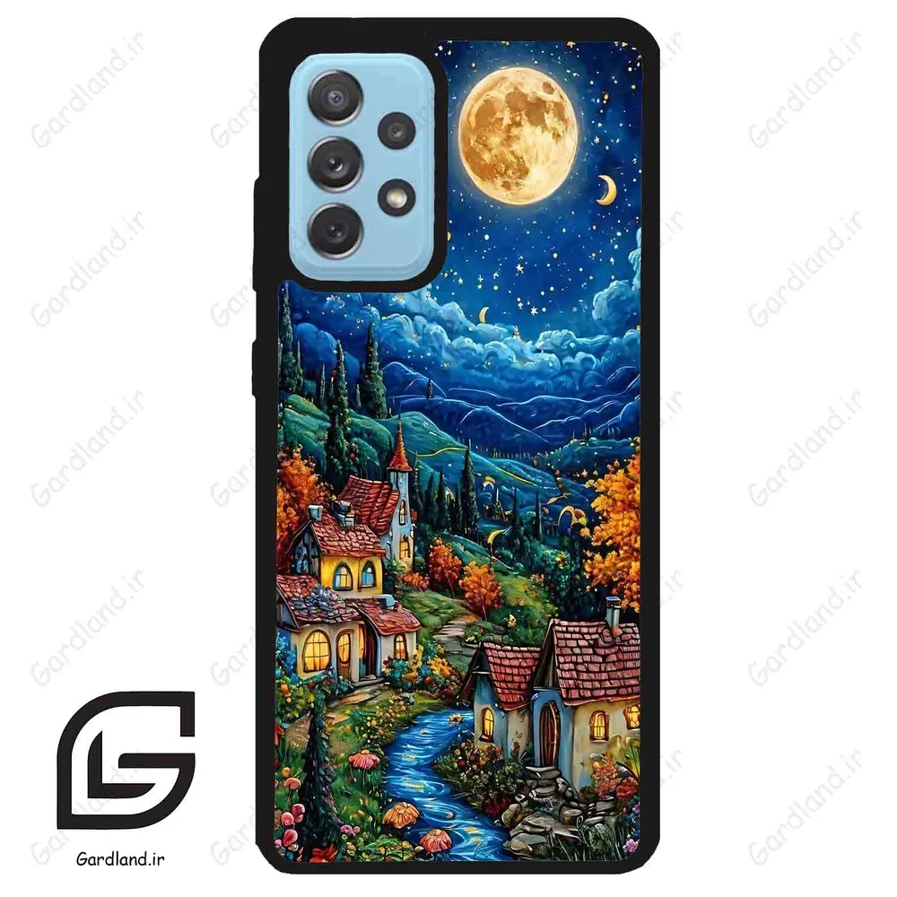 قاب گوشی سامسونگ ای 52 (Galaxy A52 ) طرح دهکده کد 2732
