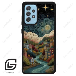 قاب گوشی سامسونگ ای 52 (Galaxy A52 ) طرح دهکده کد 2736