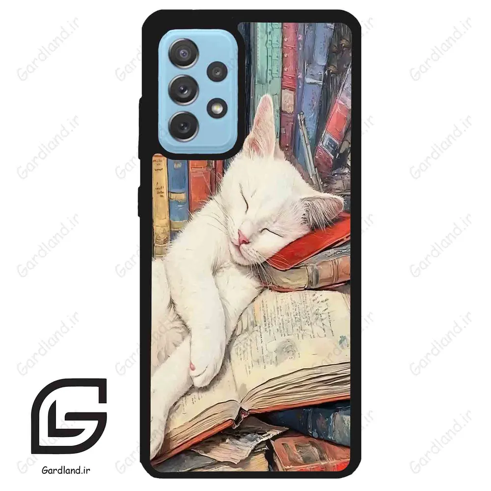 قاب گوشی سامسونگ ای 52 (Galaxy A52 ) طرح گربه کد 2758