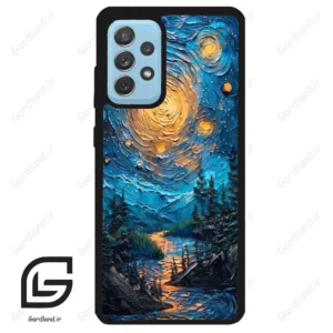 قاب گوشی سامسونگ ای 52 (Galaxy A52 ) طرح ابرنگ کد 2792