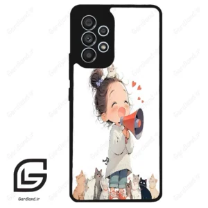 قاب گوشی سامسونگ ای 53 (Galaxy A53 ) طرح دخترانه کد 2027