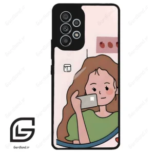 قاب گوشی سامسونگ ای 53 (Galaxy A53 ) طرح دخترانه کد 2141