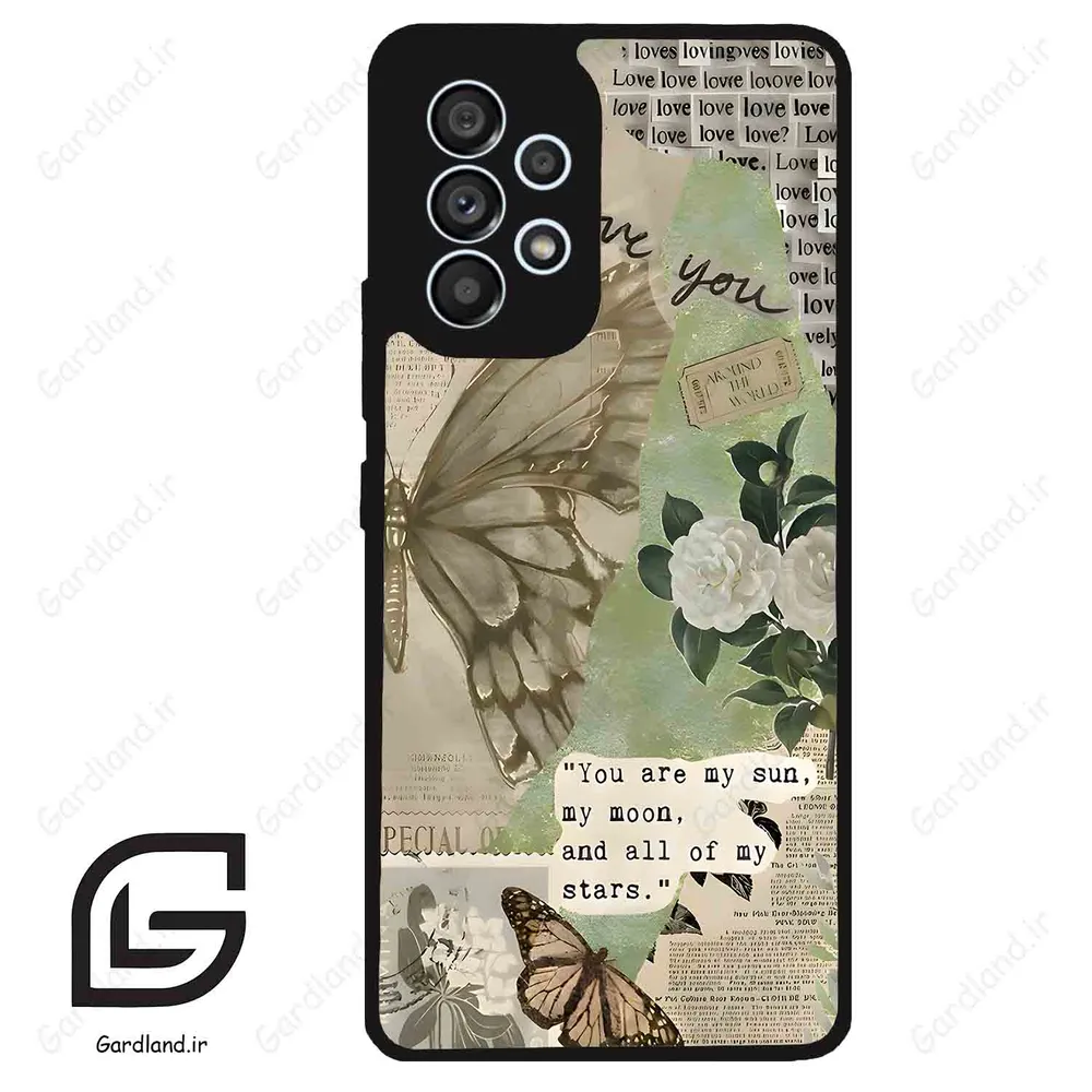 قاب گوشی سامسونگ ای 53 (Galaxy A53 ) طرح پروانه کد 2244