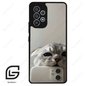 قاب گوشی سامسونگ ای 53 (Galaxy A53 ) طرح گربه کد 2246