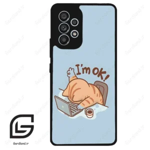 قاب گوشی سامسونگ ای 53 (Galaxy A53 ) طرح گربه کد 2297