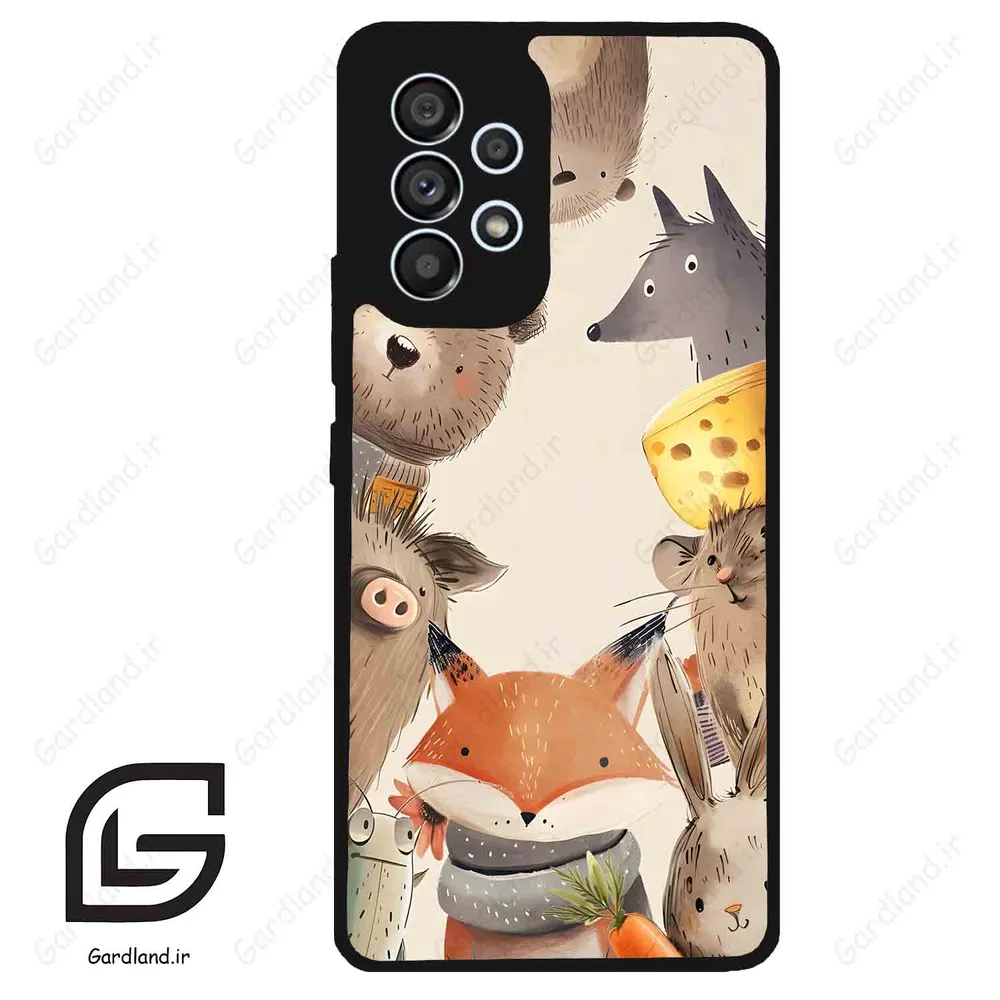قاب گوشی سامسونگ ای 53 (Galaxy A53 ) طرح حیوانات کد 2338