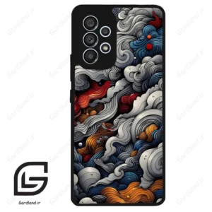 قاب گوشی سامسونگ ای 53 (Galaxy A53 ) طرح ابرنگی کد 2448