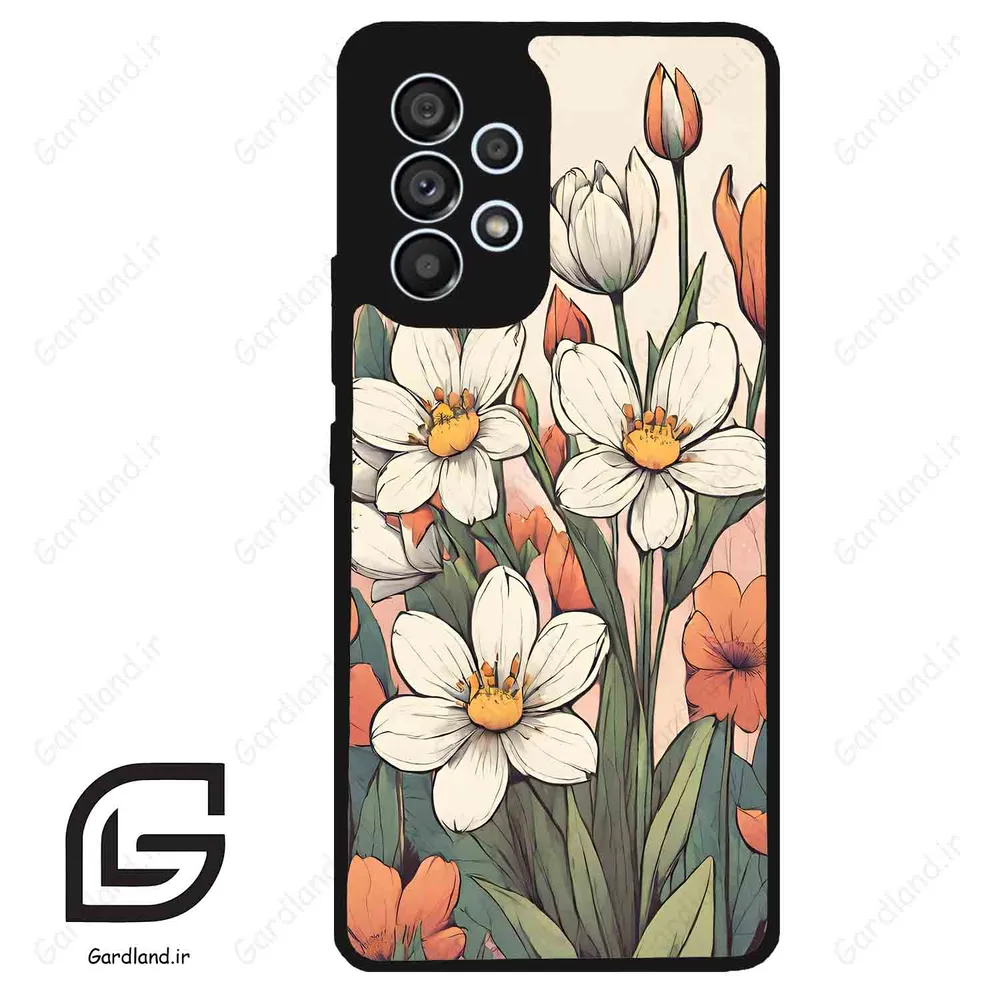 قاب گوشی سامسونگ ای 53 (Galaxy A53 ) طرح گل کد 2475