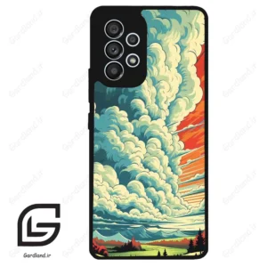 قاب گوشی سامسونگ ای 53 (Galaxy A53 ) طرح ابرنگی کد 2491