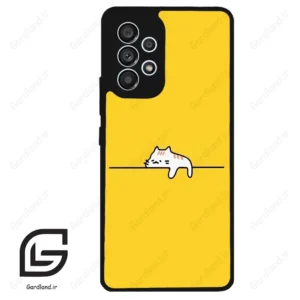 قاب گوشی سامسونگ ای 53 (Galaxy A53 ) طرح گربه کد 2550