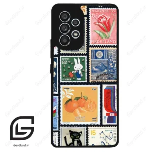 قاب گوشی سامسونگ ای 53 (Galaxy A53 ) طرح تمبر کد 2603