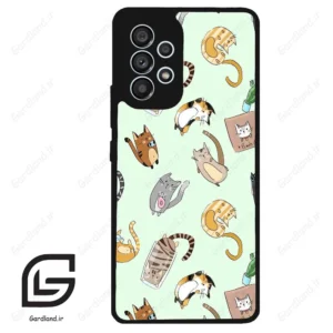 قاب گوشی سامسونگ ای 53 (Galaxy A53 ) طرح گربه کد 2622