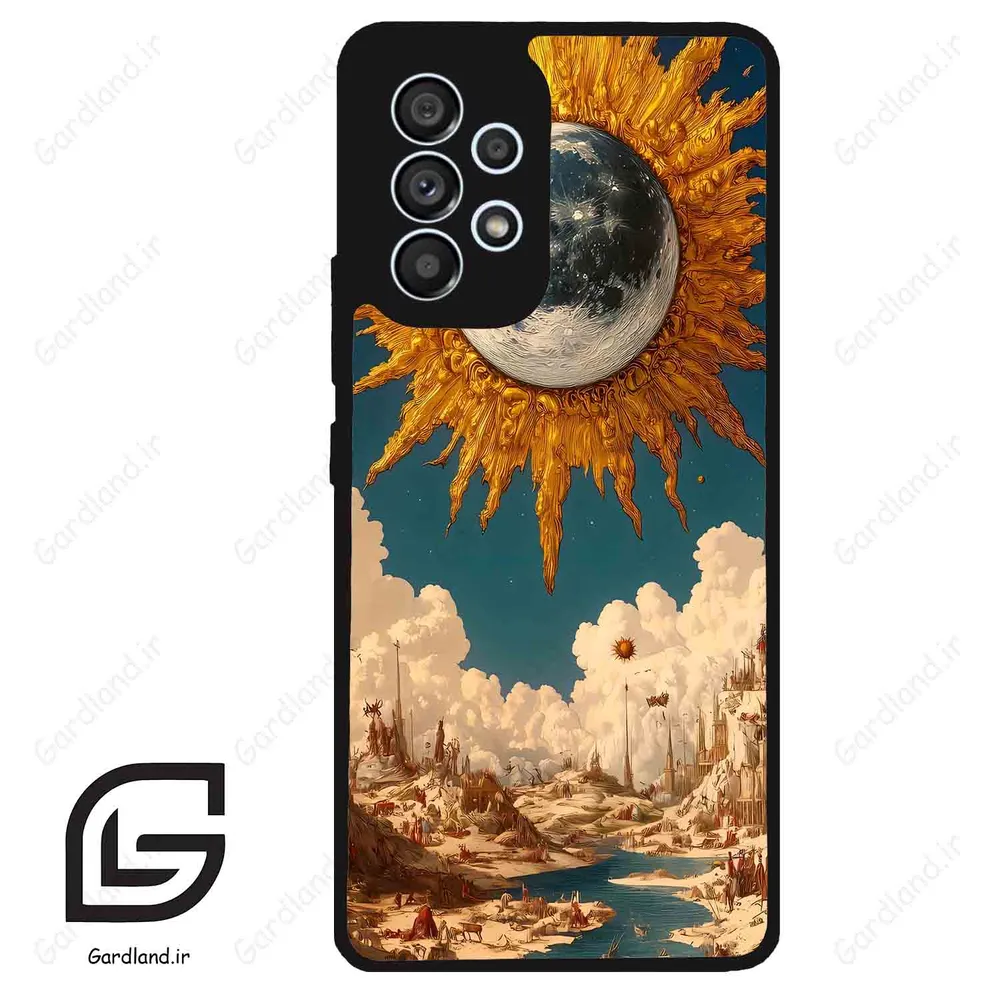 قاب گوشی سامسونگ ای 53 (Galaxy A53 ) طرح خورشید کد 2694
