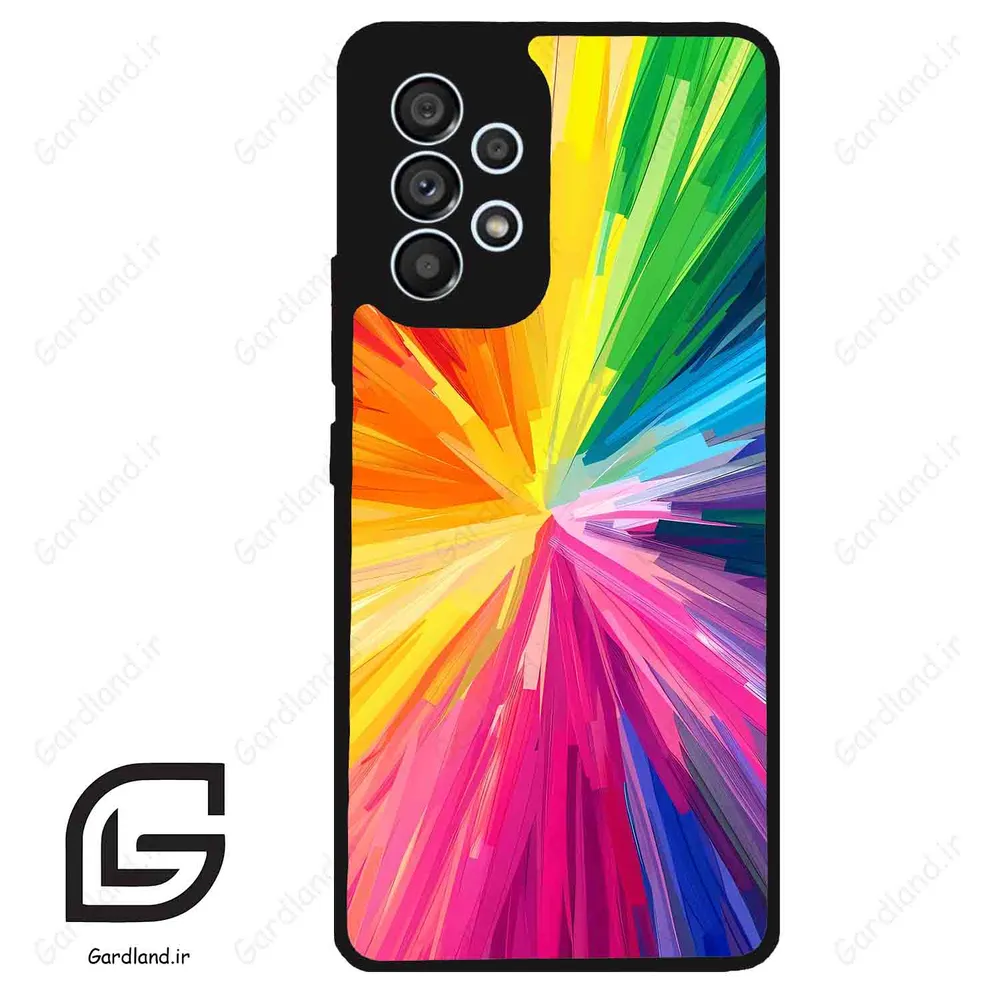 قاب گوشی سامسونگ ای 53 (Galaxy A53 ) طرح رنگارنگ کد 2877