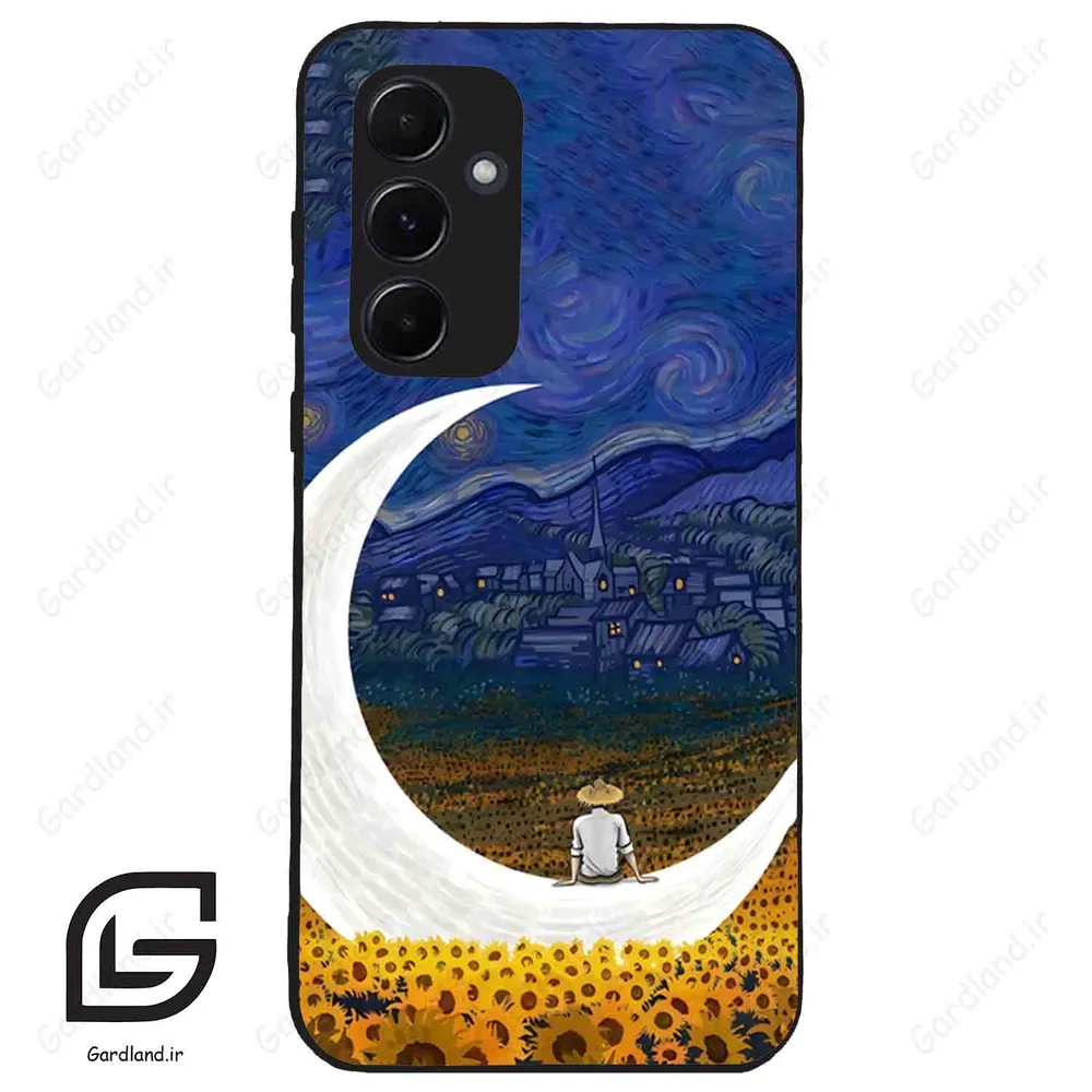 قاب گوشی سامسونگ ای 55 (Galaxy A55 ) طرح ماه کد 2125