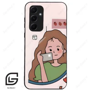 قاب گوشی سامسونگ ای 55 (Galaxy A55 ) طرح دخترانه کد 2141