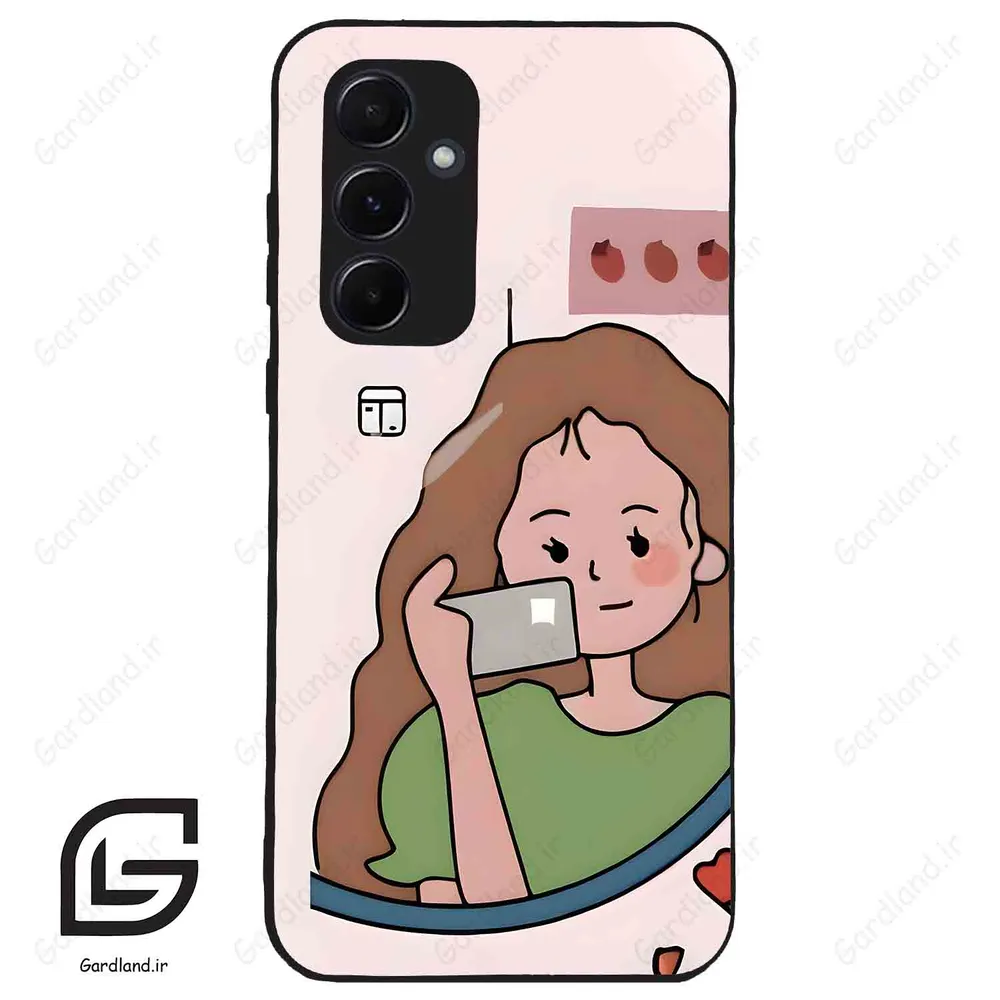 قاب گوشی سامسونگ ای 55 (Galaxy A55 ) طرح دخترانه کد 2141
