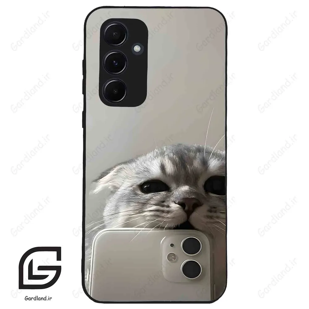 قاب گوشی سامسونگ ای 55 (Galaxy A55 ) طرح گربه کد 2246