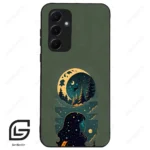 قاب گوشی سامسونگ ای 55 (Galaxy A55 ) طرح ماه کد 2267