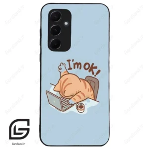 قاب گوشی سامسونگ ای 55 (Galaxy A55 ) طرح گربه کد 2297