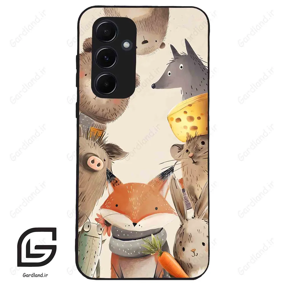 قاب گوشی سامسونگ ای 55 (Galaxy A55 ) طرح حیوانات کد 2338