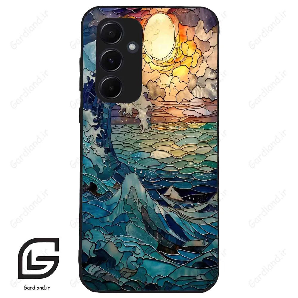قاب گوشی سامسونگ ای 55 (Galaxy A55 ) طرح موج کد 2413
