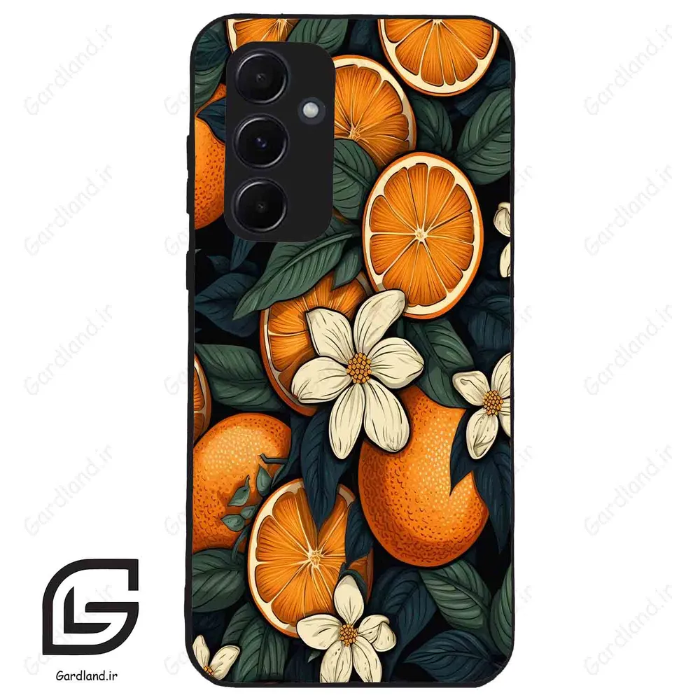 قاب گوشی سامسونگ ای 55 (Galaxy A55 ) طرح پرتقالی کد 2423