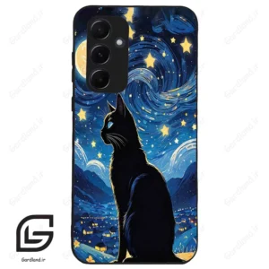 قاب گوشی سامسونگ ای 55 (Galaxy A55 ) طرح گربه کد 2438