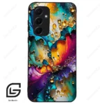 قاب گوشی سامسونگ ای 55 (Galaxy A55 ) طرح ابرنگی کد 2447
