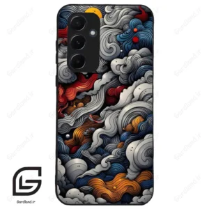 قاب گوشی سامسونگ ای 55 (Galaxy A55 ) طرح ابرنگی کد 2448