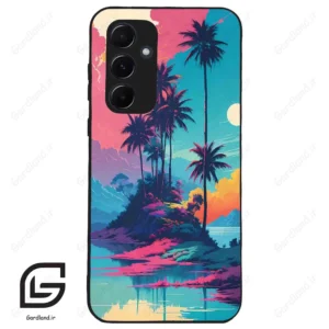 قاب گوشی سامسونگ ای 55 (Galaxy A55 ) طرح جزیره کد 2461