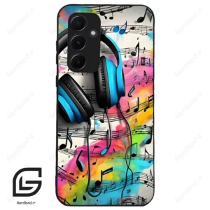 قاب گوشی سامسونگ ای 55 (Galaxy A55 ) طرح موسیقی کد 2482