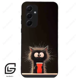 قاب گوشی سامسونگ ای 55 (Galaxy A55 ) طرح گربه کد 2580