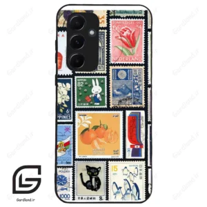 قاب گوشی سامسونگ ای 55 (Galaxy A55 ) طرح تمبر کد 2603