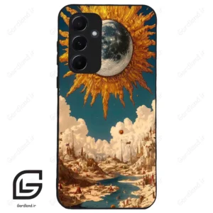 قاب گوشی سامسونگ ای 55 (Galaxy A55 ) طرح خورشید کد 2694