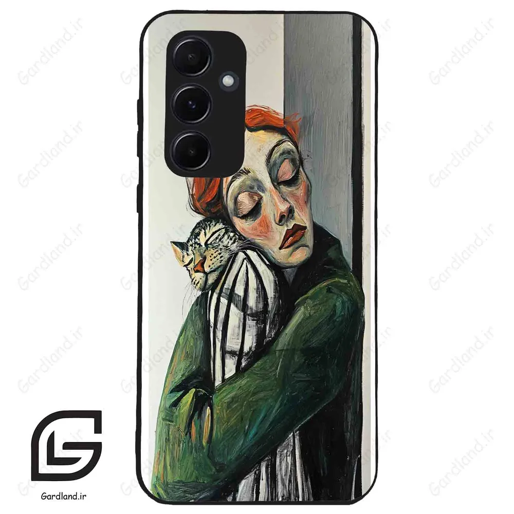 قاب گوشی سامسونگ ای 55 (Galaxy A55 ) طرح گربه کد 2709