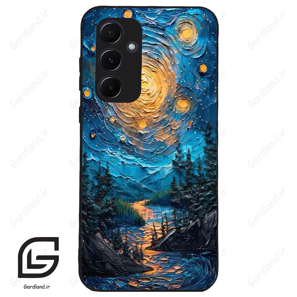 قاب گوشی سامسونگ ای 55 (Galaxy A55 ) طرح ابرنگ کد 2792